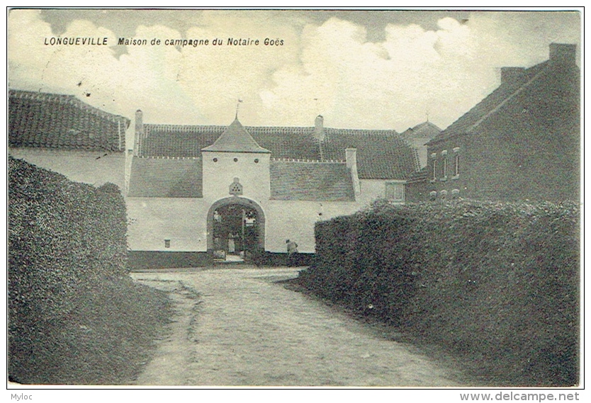 Longueville. Maison De Campagne Du Notaire Goës. - Chaumont-Gistoux