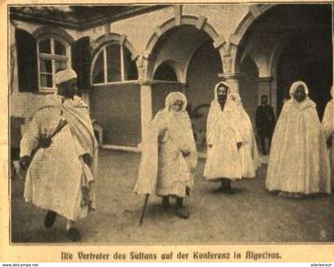 Die Vertreter Des Sultans Auf Der Konferenz In Algeciras / Druck, Entnommen Aus Kalender / 1907 - Colis