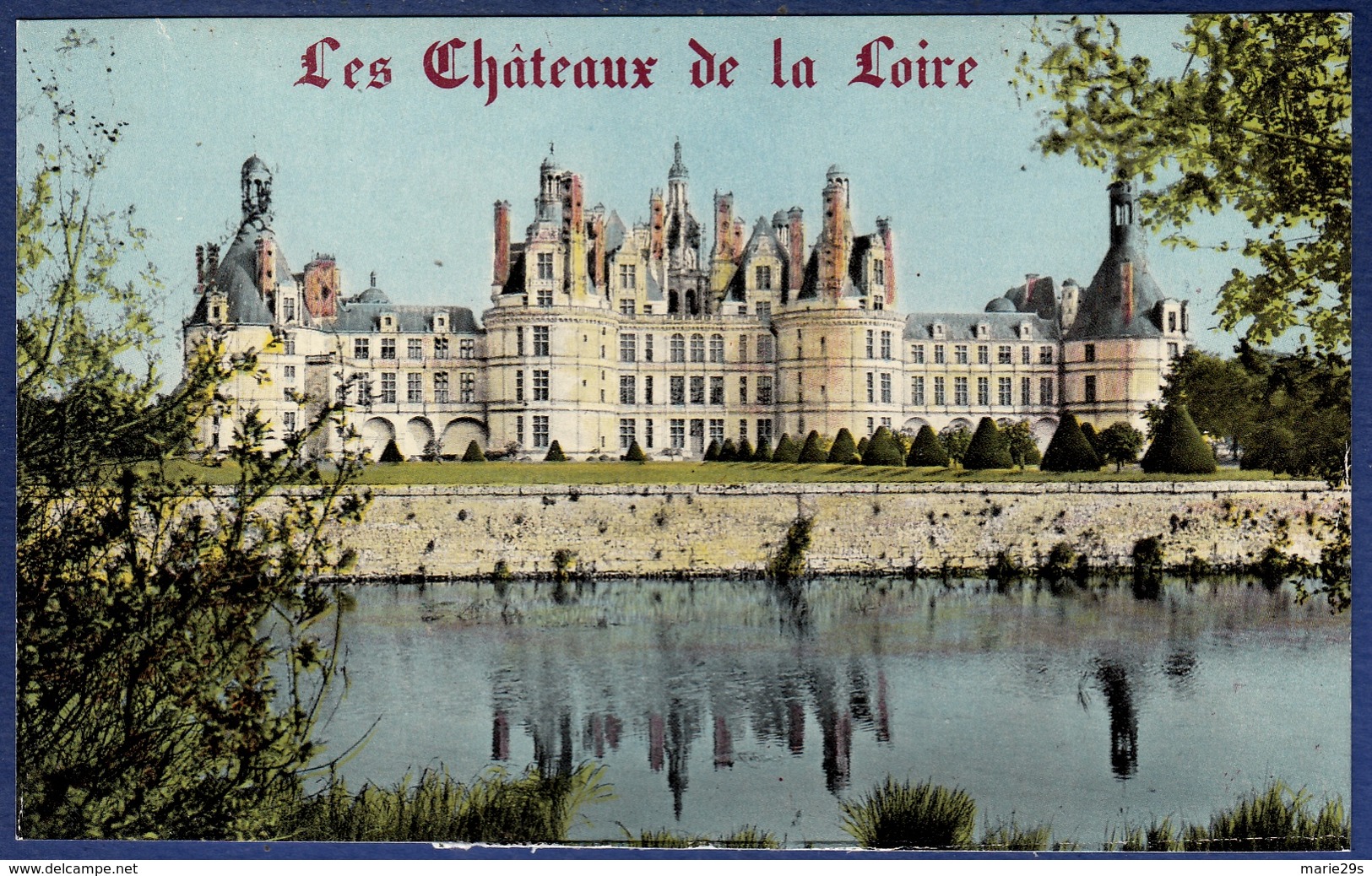41 CHAMBORD En Touraine, Les Châteaux De La Loire, Le Château, Façade Nord - Chambord