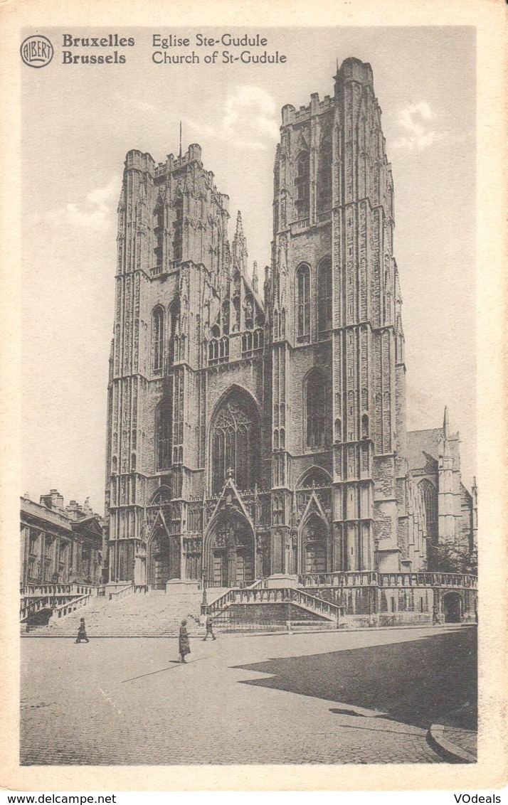Bruxelles - CPA - Brussel - Eglise Sainte-Gudule - Monumenti, Edifici