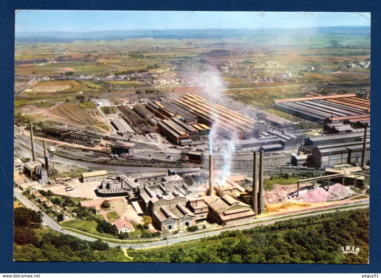 57. Hagondange.  Vue Aérienne Sur Les Usines. 1985 - Hagondange