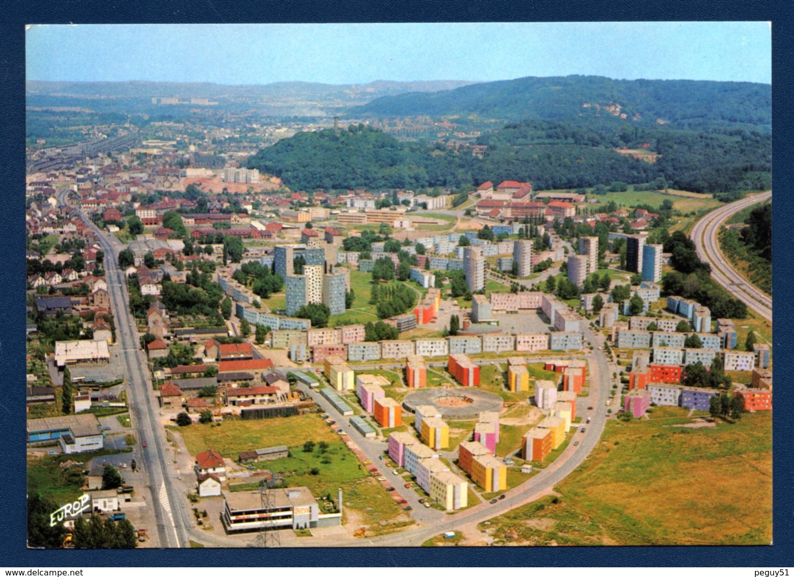 57. Forbach. Vue Aérienne. Cité Du Wiesberg. 1984 - Forbach