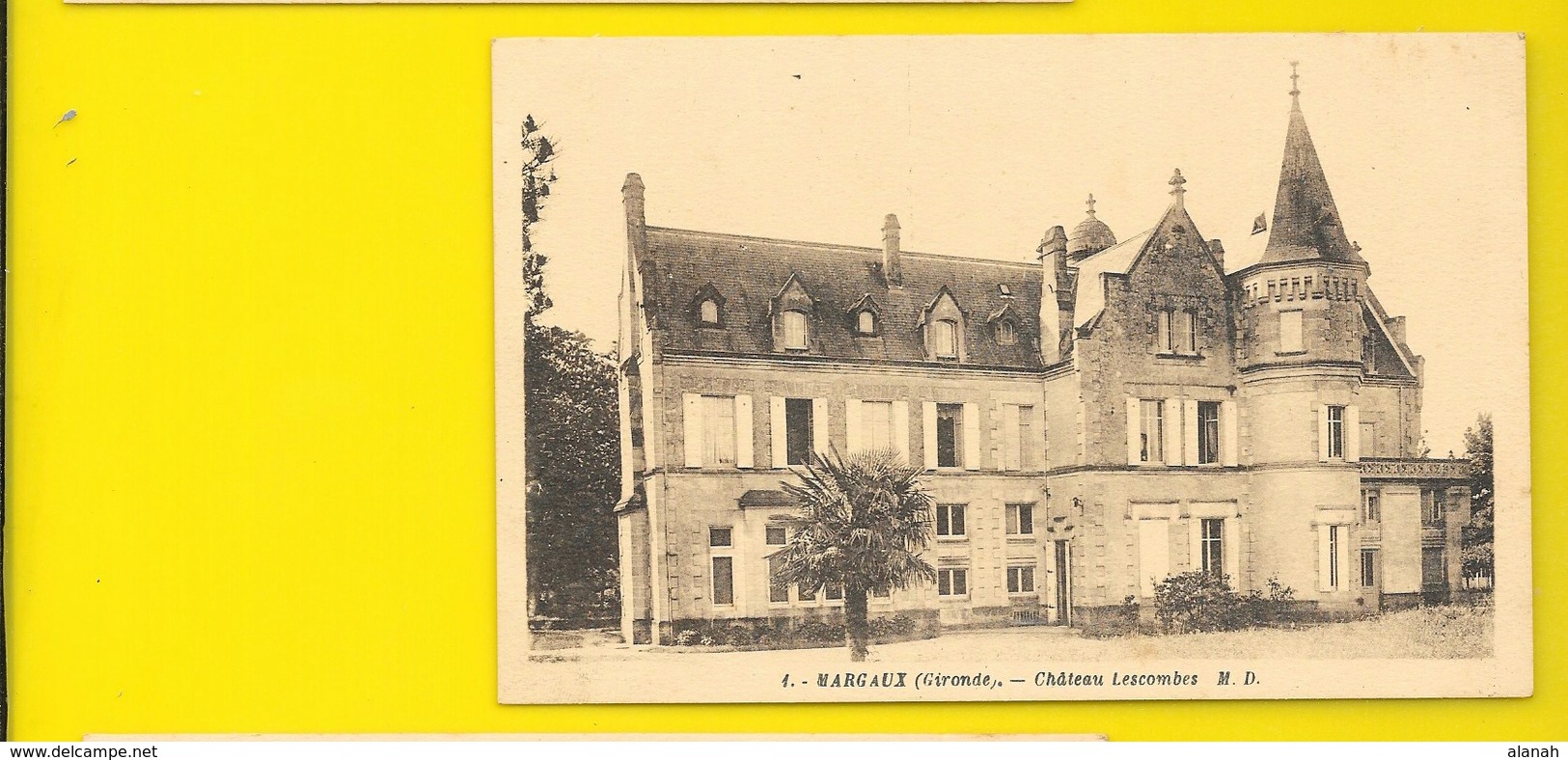 MARGAUX Château Lescombes (Marcel Delboy) Gironde (33) - Margaux