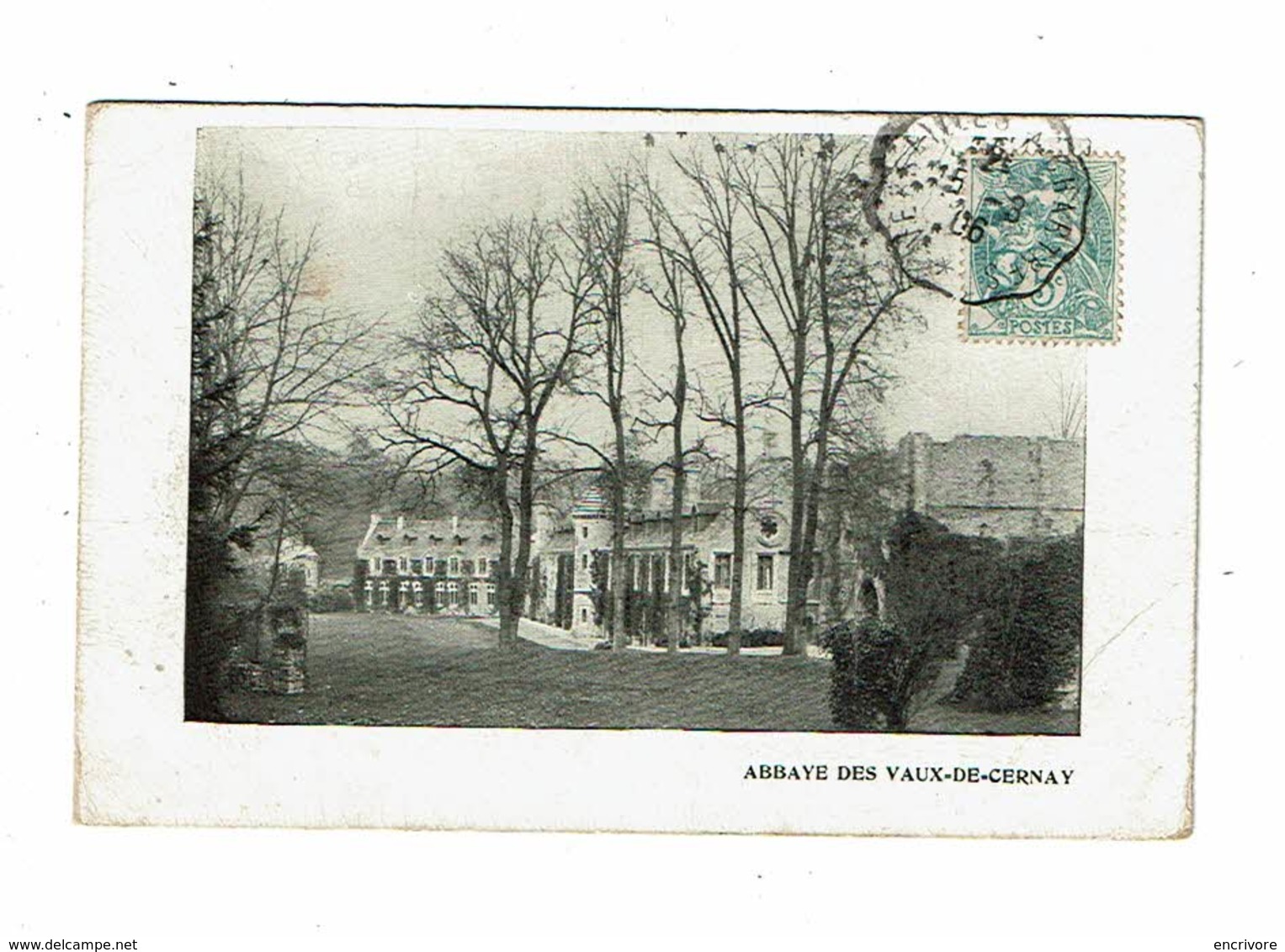 Cpa Abbaye De VAUX DE CERNAY - Vaux De Cernay