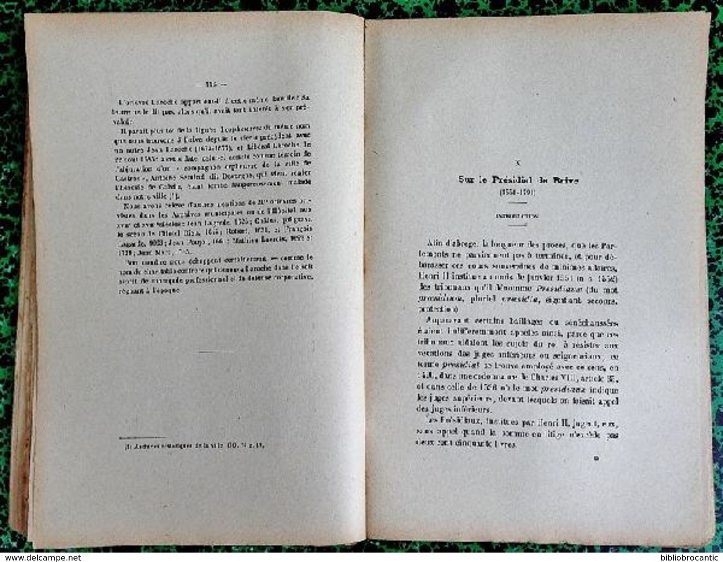 *MATERIAUX Pour Servir à L'HISTOIRE DE LA VILLE DE BRIVE* Par Louis De NUSSAC 1920 - Aquitaine