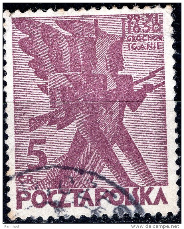 POLAND 1930 Centenary Of November Rising (29 November 1830) - 5g - Purple FU - Gebraucht