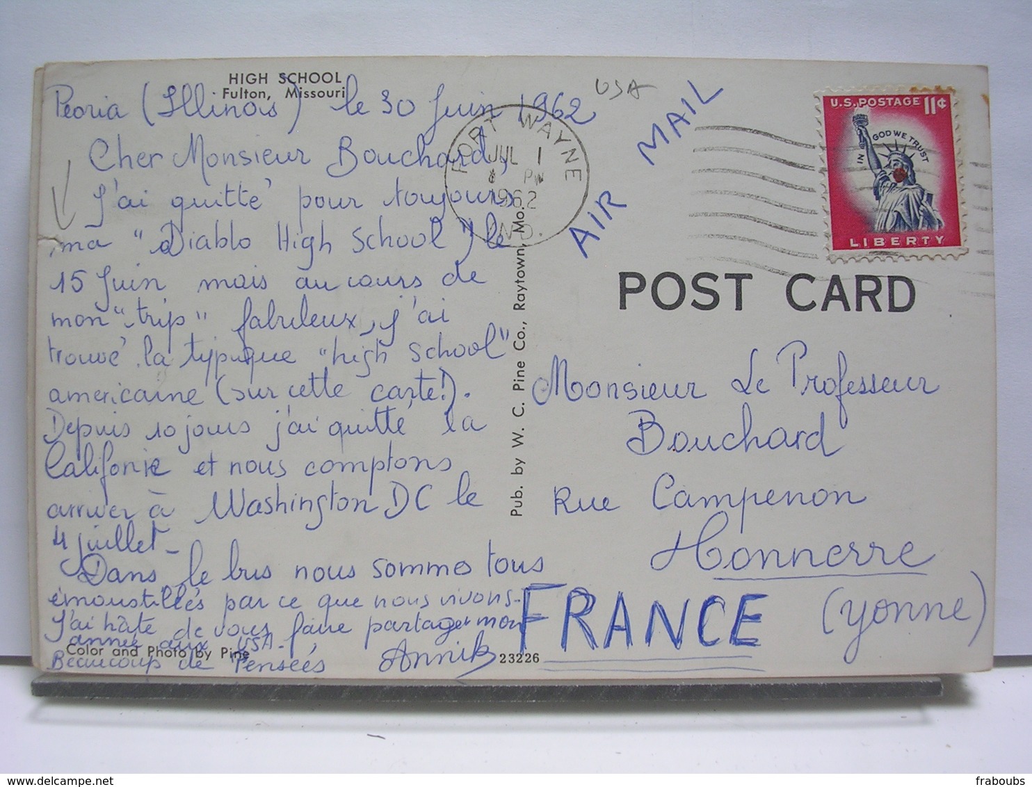 ETATS UNIS - LOT DE 25 CARTES