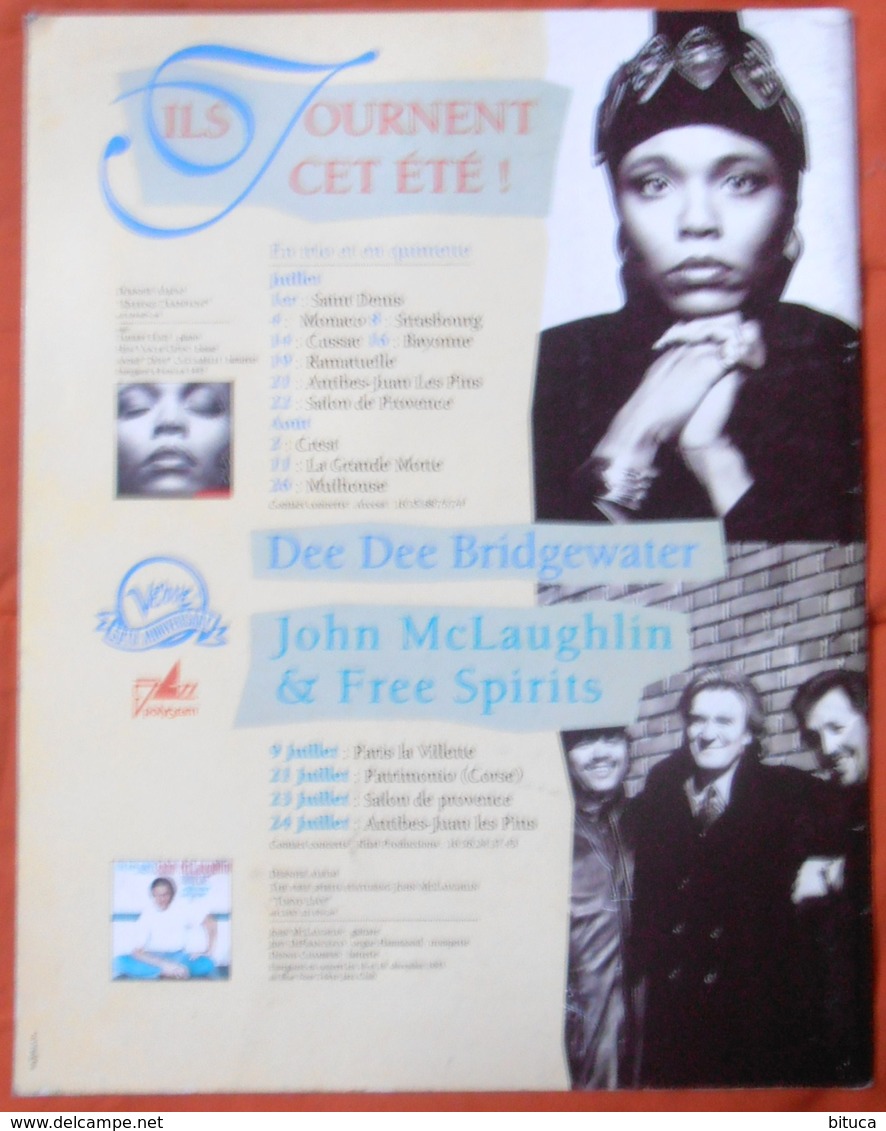 REVUE JAZZ MAGAZINE N° 439 AOUT 1994 BENNY CARTER DEBARQUEMENT TRèS RARE & BON ETAT - Music