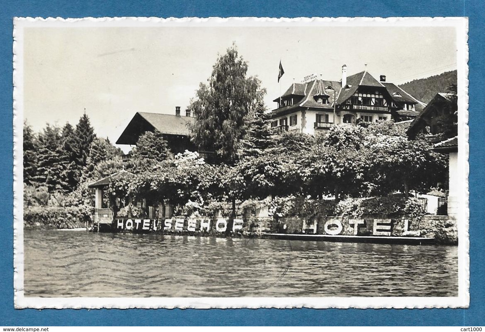 THUN HILTERFINGEN THUNERSEE HOTEL SEEHOF 1945 - Hilterfingen