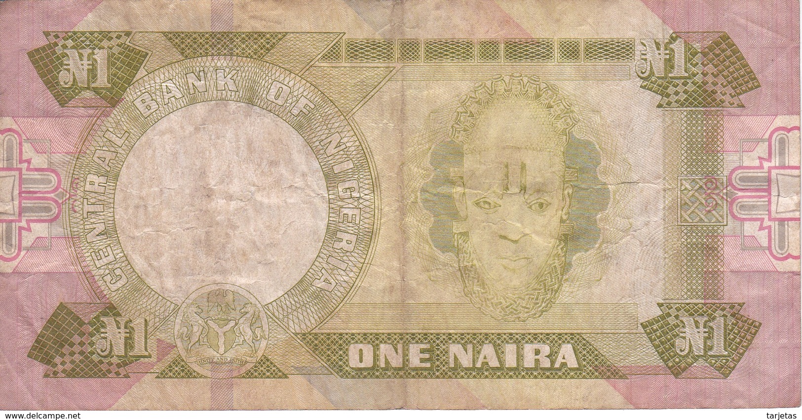 BILLETE DE NIGERIA DE 1 NAIRA DEL AÑO 1979 (BANKNOTE) - Nigeria