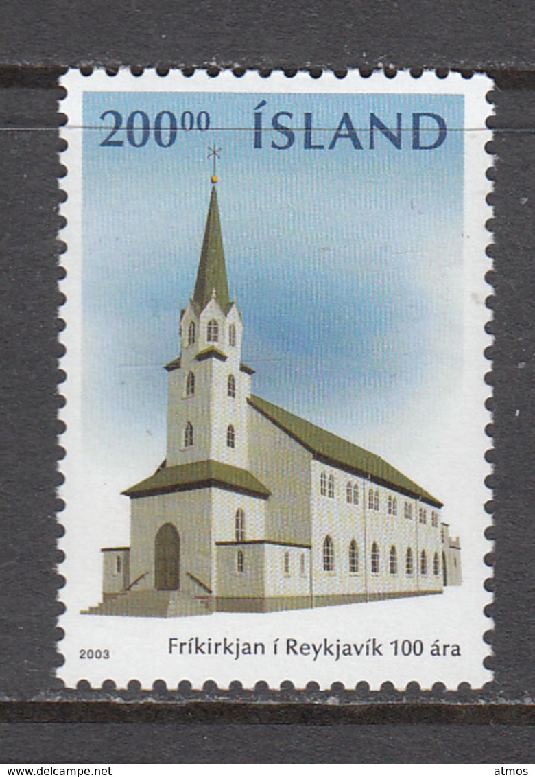 Iceland MNH Michel Nr 1033 From 2003 / Catw 5.50 EUR - Ongebruikt