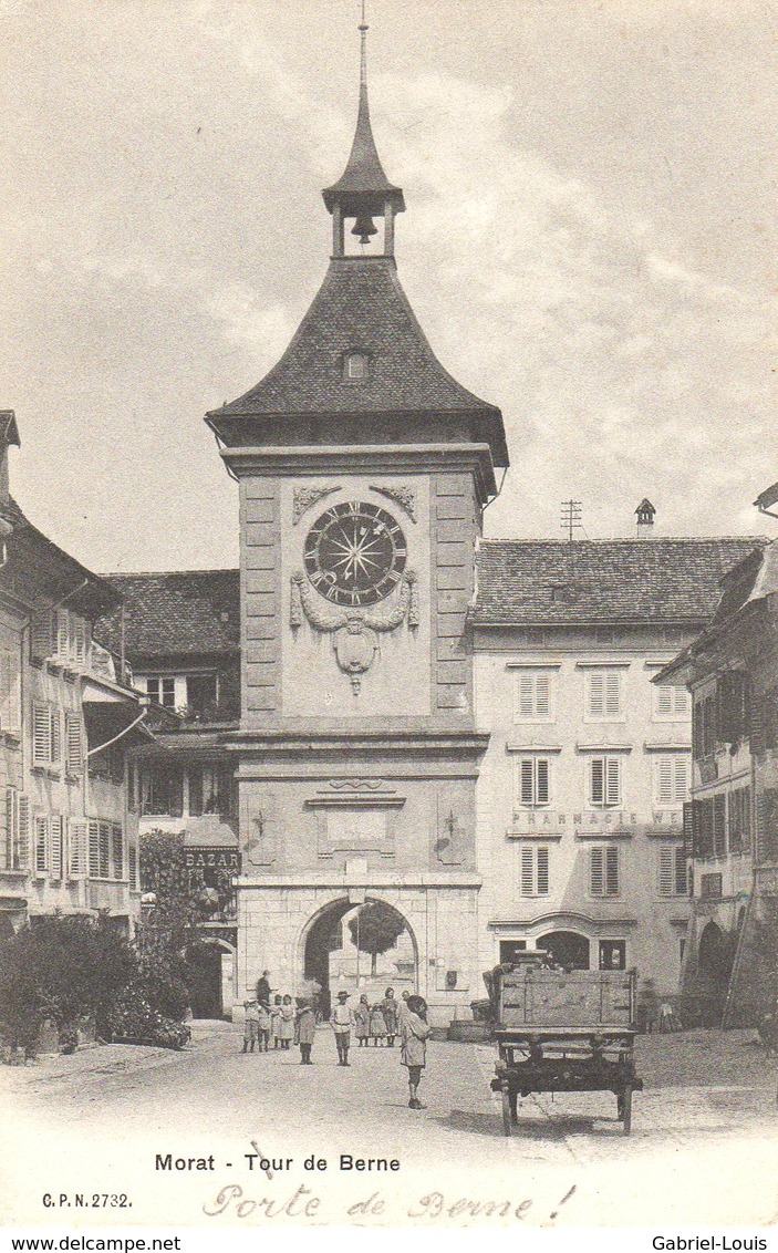 Morat Tour De Berne - Non Circulé - Etat Neuf - Murten