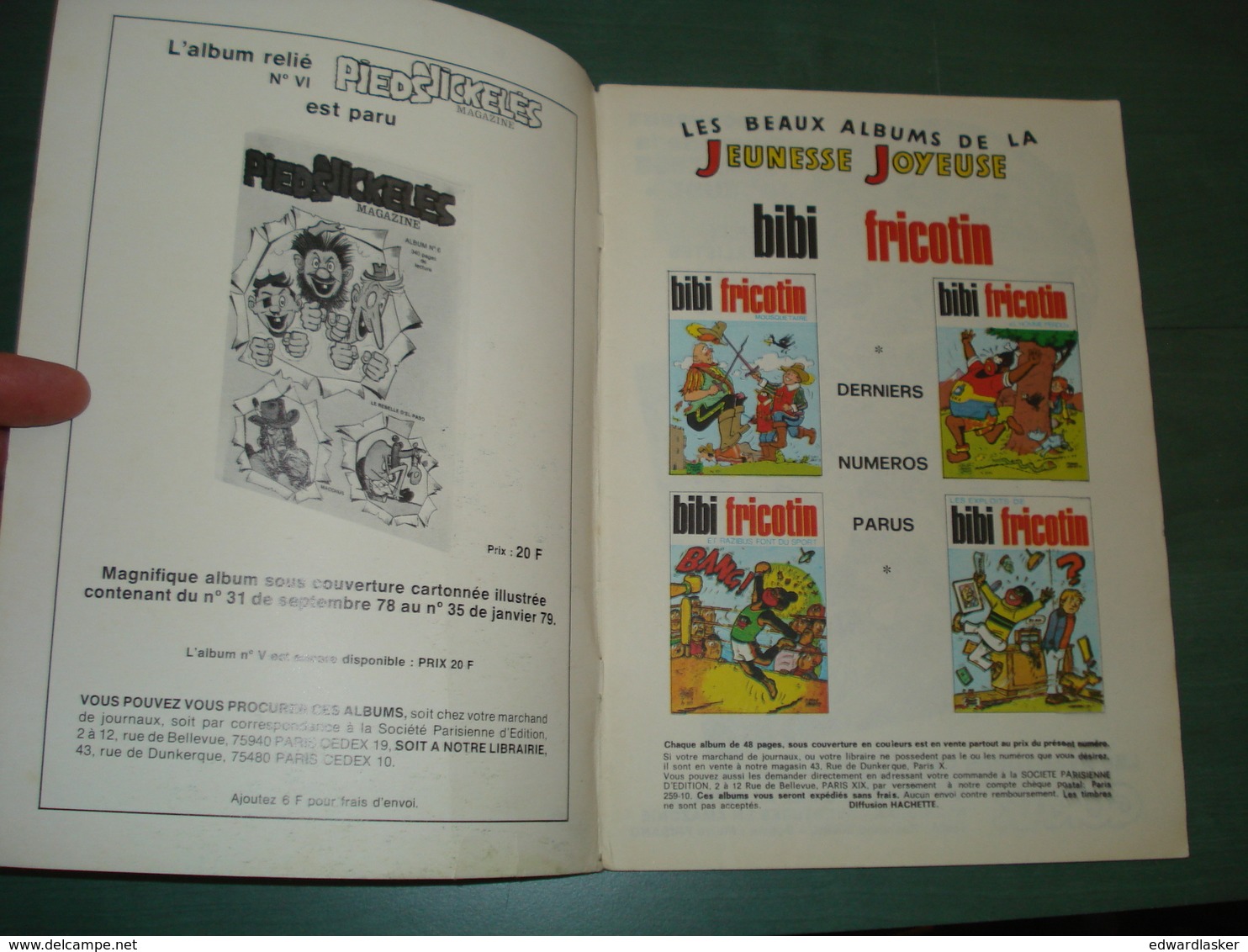 BIBI FRICOTIN N°39 : Champion Du Système "D" - Lacroix - S.P.E. - Réimp. De 1979 - Bibi Fricotin