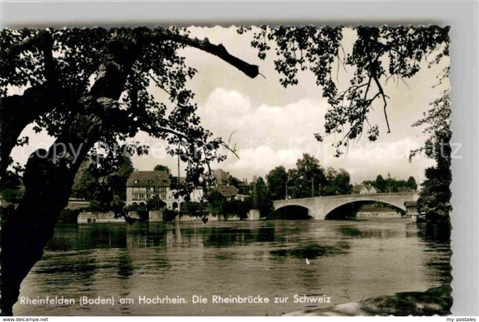 42809569 Rheinfelden Baden Rheinbruecke Zur Schweiz Rheinfelden (Baden) - Rheinfelden