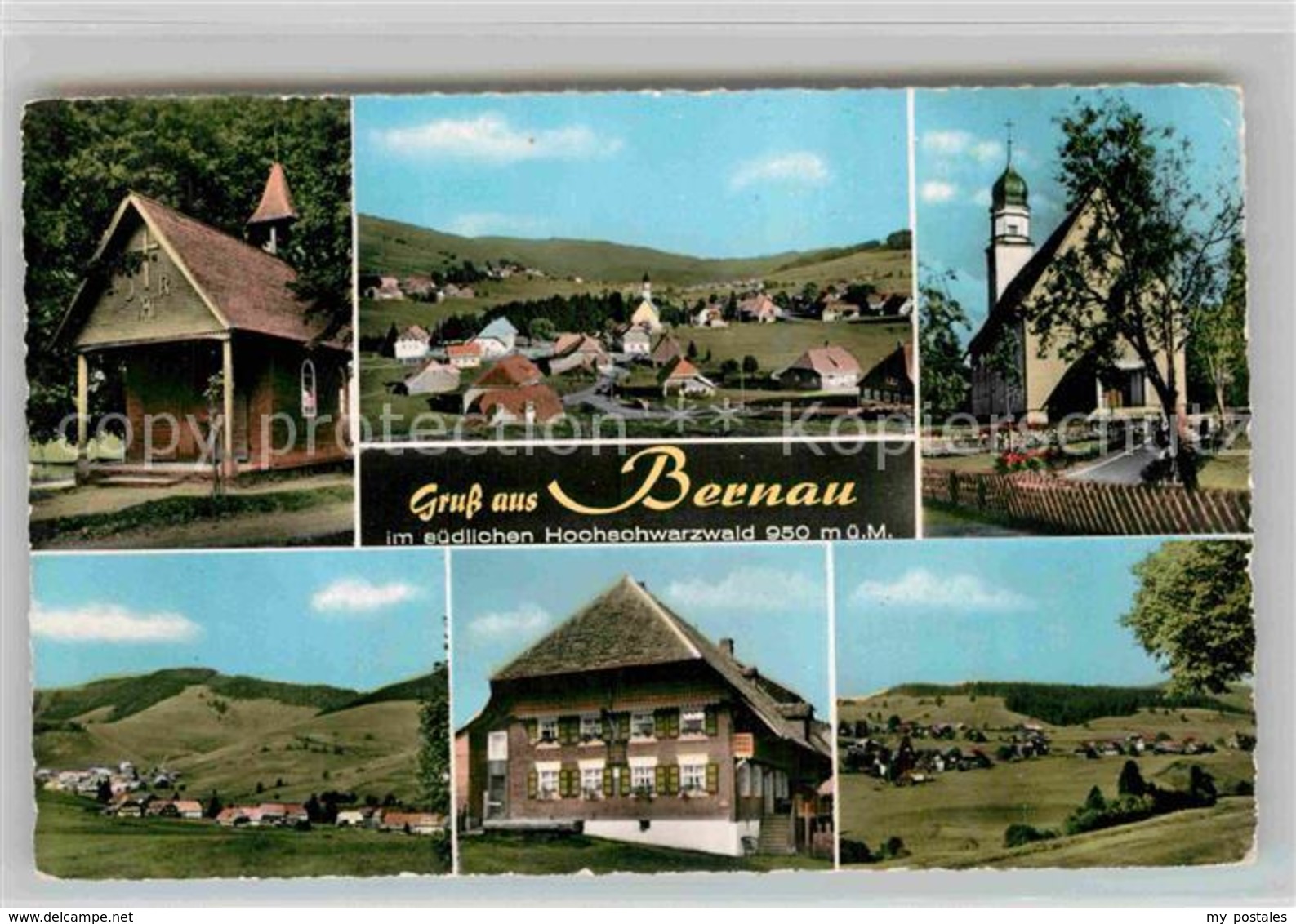 42809581 Bernau Schwarzwald Kapelle Panorama Kirche Gasthaus Bernau Im Schwarzwa - Bernau