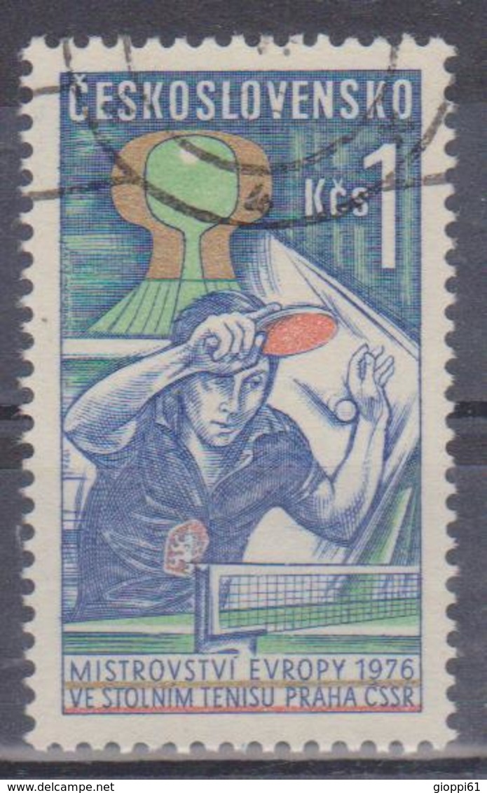 Cecoslovacchia - Campionato D'Europa 1976 - Tennis Tavolo