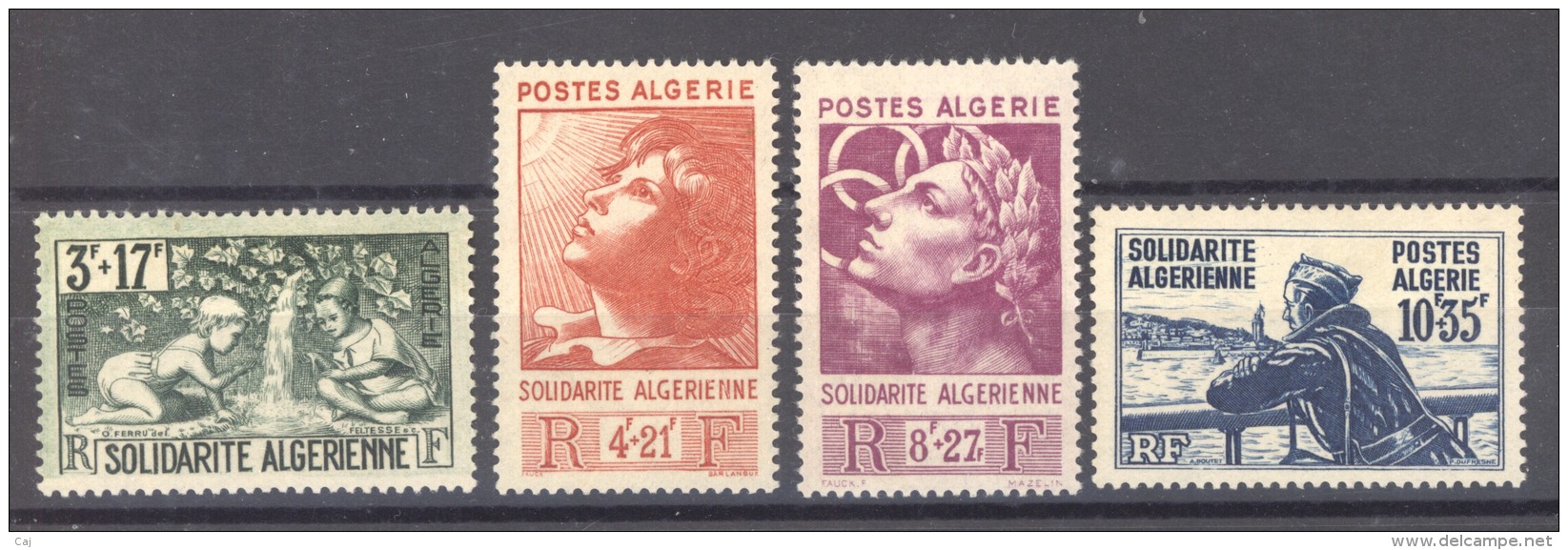 Algérie  :  Yv  249-52  **           ,     N2 - Neufs