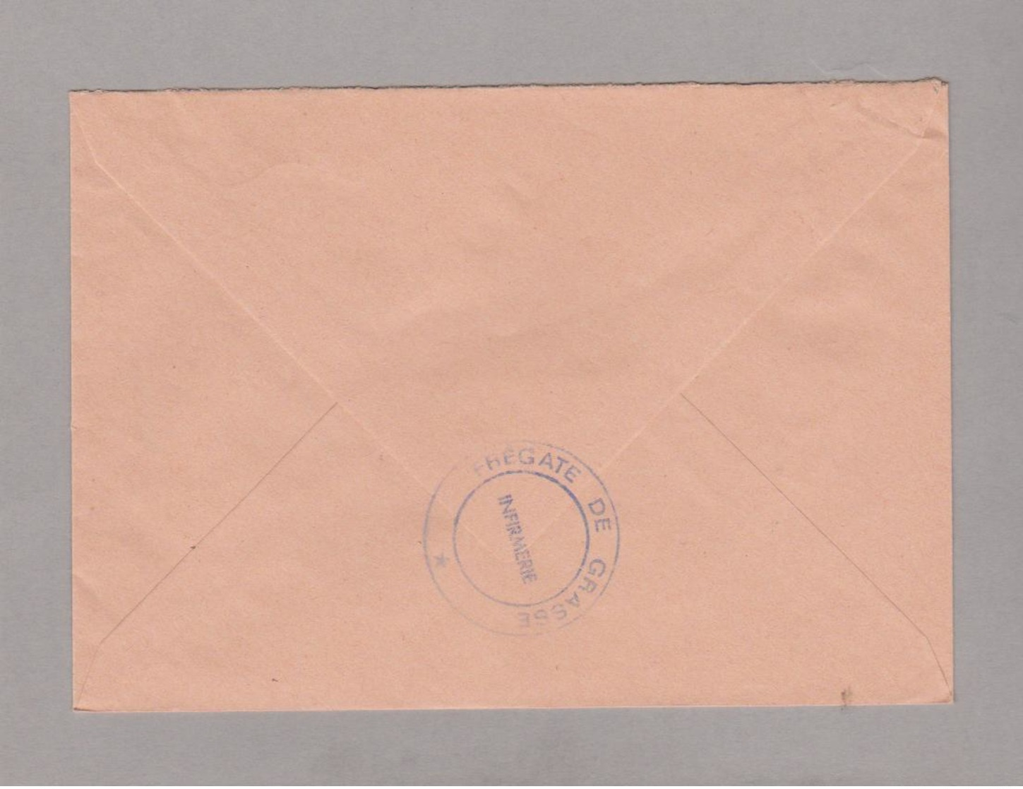 LSC 1985 - Frégate " DE GRASSE "- Cachet Brest Naval - Seepost