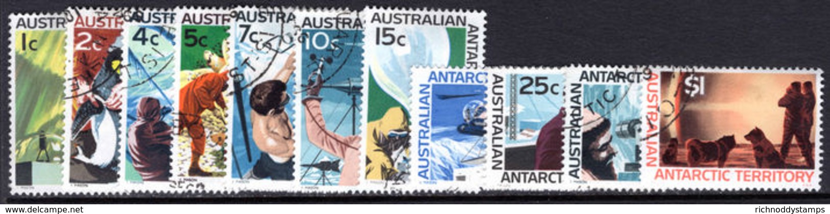 Australian Antarctic Territory 1966 Arctic Scenery Set Fine Used. - Used Stamps