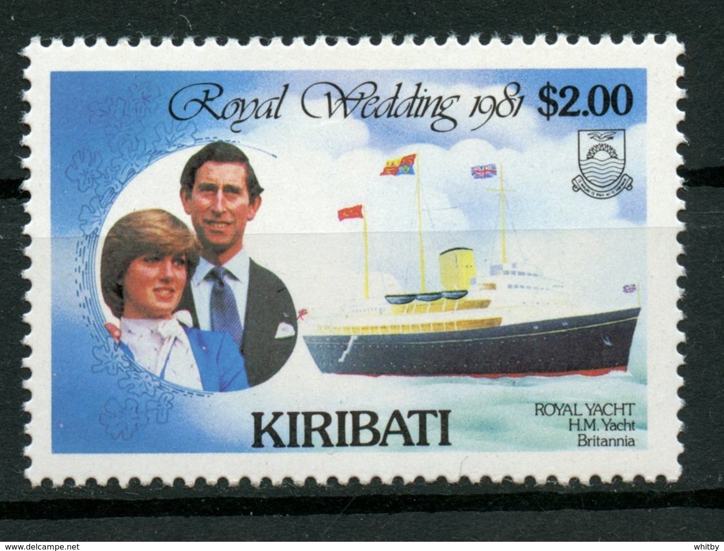 Kiribati 1981 $2.00  Royal Wedding Issue   #378 - Kiribati (1979-...)