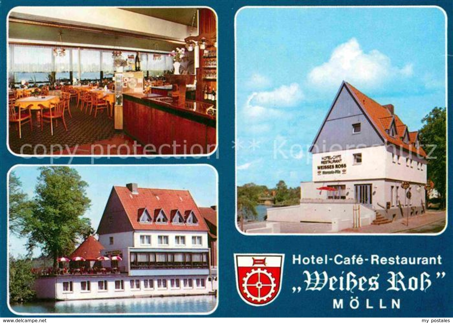 32853187 Moelln Lauenburg Hotel-Cafe -Restaurant Weisses Ross  Moelln - Mölln