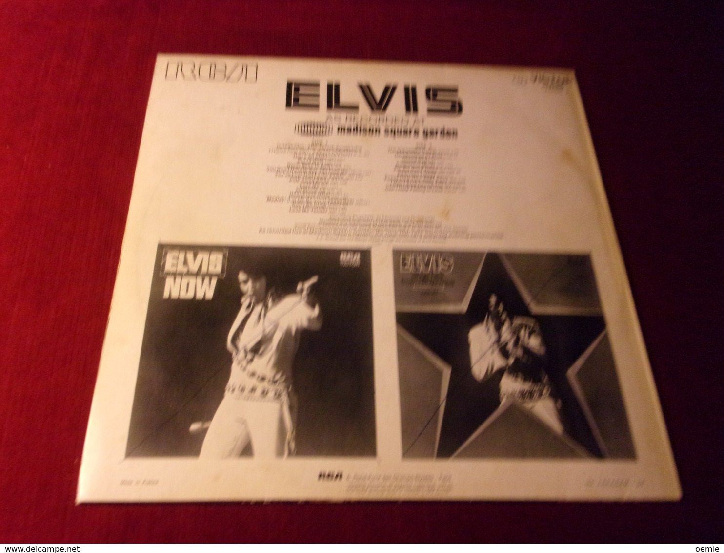 ELVIS  PRESLEY   °   MADISON SQUARE GARDEN  33 TOURS 20 TITRES - Other - English Music