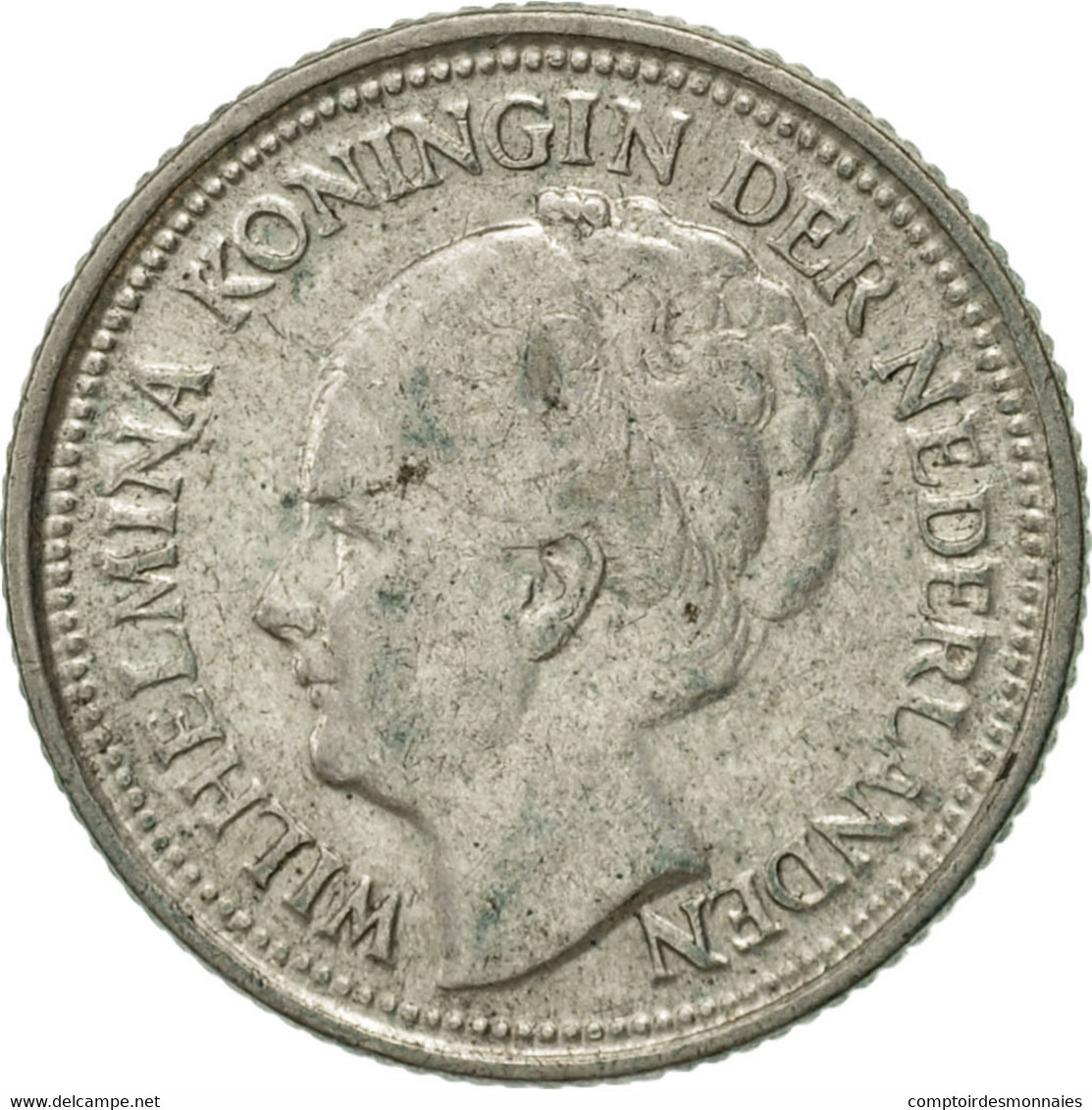 Monnaie, Pays-Bas, Wilhelmina I, 10 Cents, 1936, TTB, Argent, KM:163 - 10 Cent