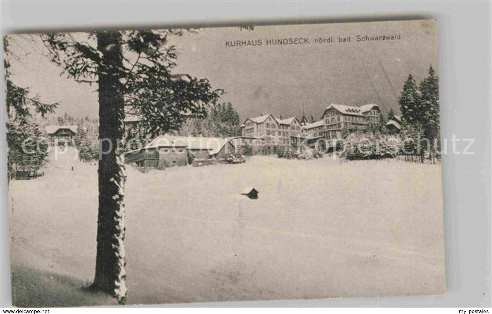 42857768 Buehlertal Kurhaus Hundseck Winter Buehlertal - Buehlertal