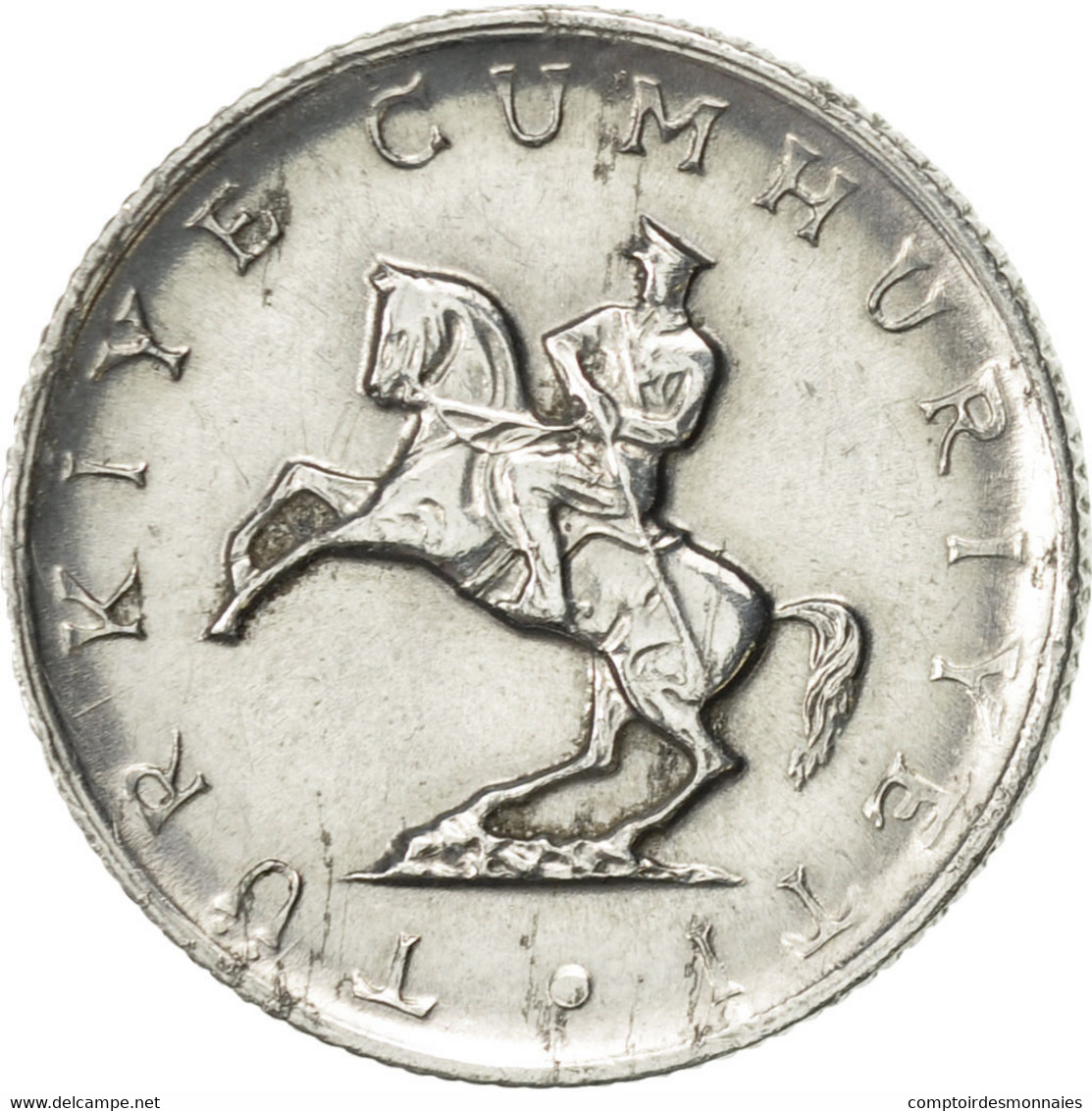 Monnaie, Turquie, 5 Lira, 1983, TTB+, Aluminium, KM:949.2 - Turquie