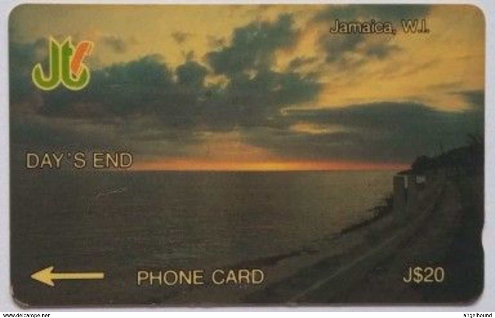 Jamaica  J$20  7JAME  " Days End " - Jamaïque