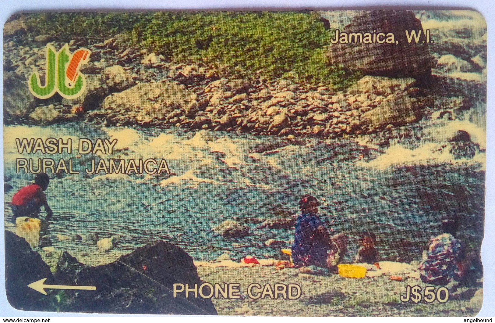 Jamaica  J$50  8JAMC  " Wash Day Rural Jamaica " - Jamaïque