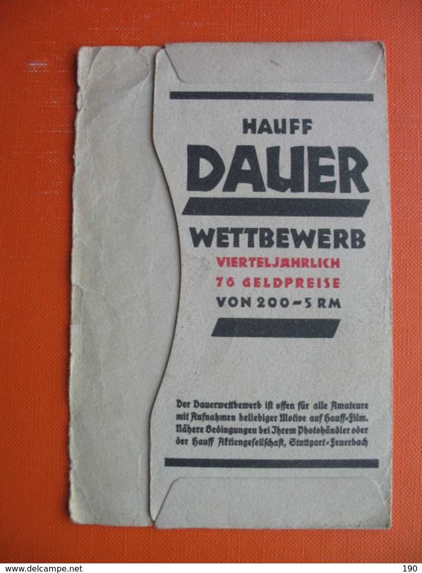 HAUFF DAUER-WETTBEWERB(paper) - Matériel & Accessoires