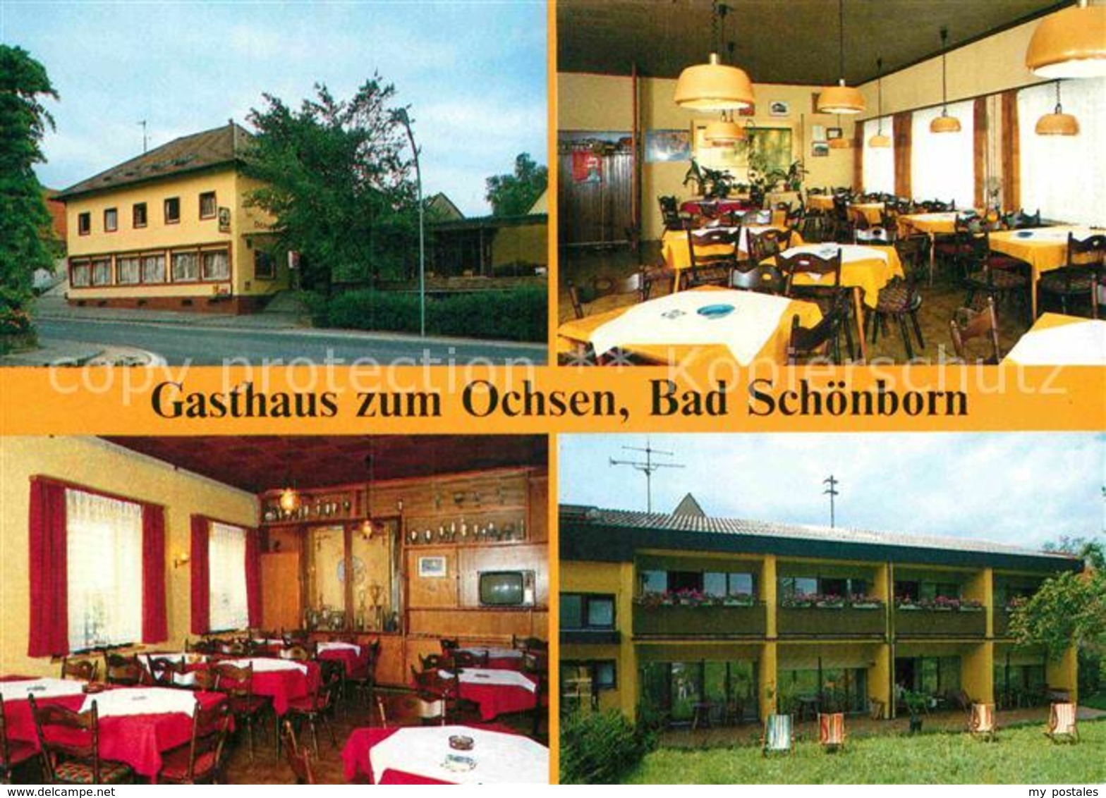 32853169 Langenbruecken Bad Schoenborn Gasthaus Zum Ochsen  Bad Schoenborn - Bad Schönborn
