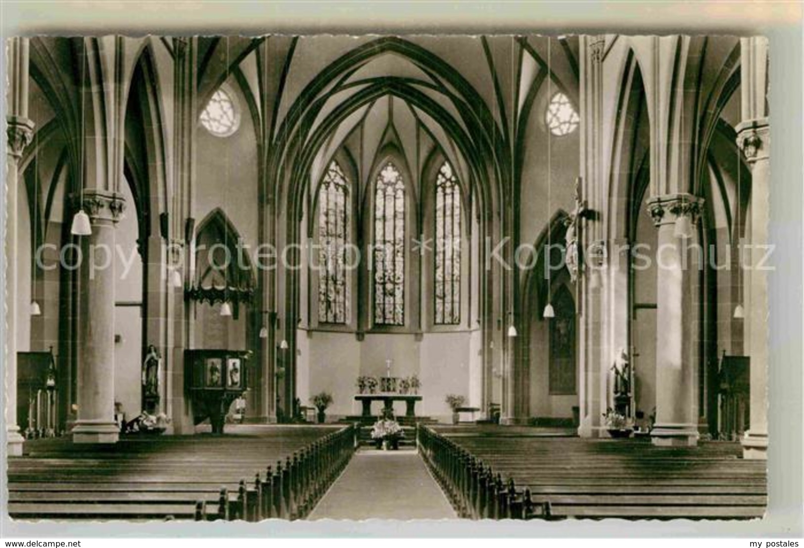 42854017 Buehl Baden Kath Kirche Inneres Buehl - Buehl