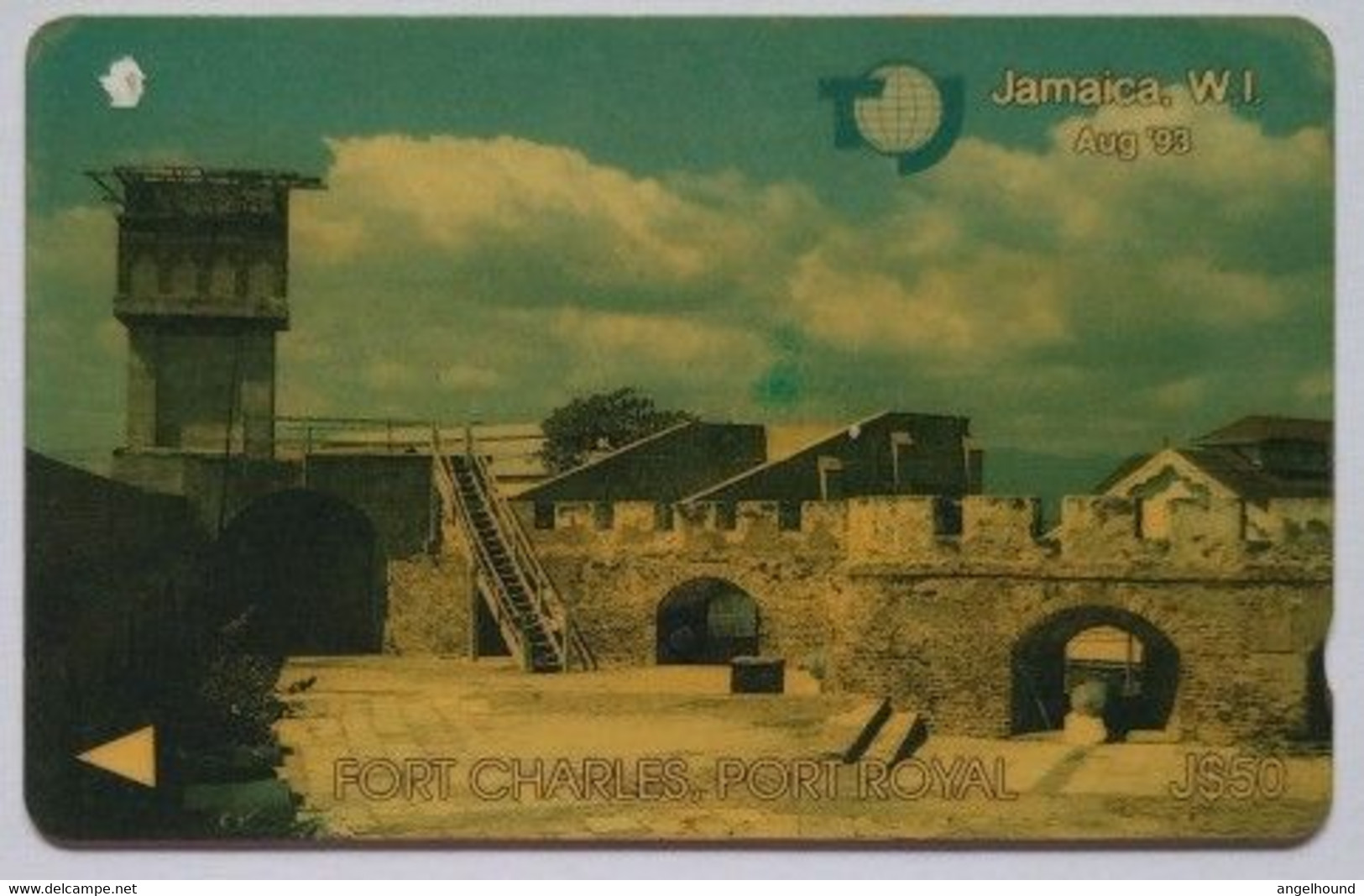 Jamaica  J$50 15JAMB " Fort Charles  Port Royale " - Jamaica
