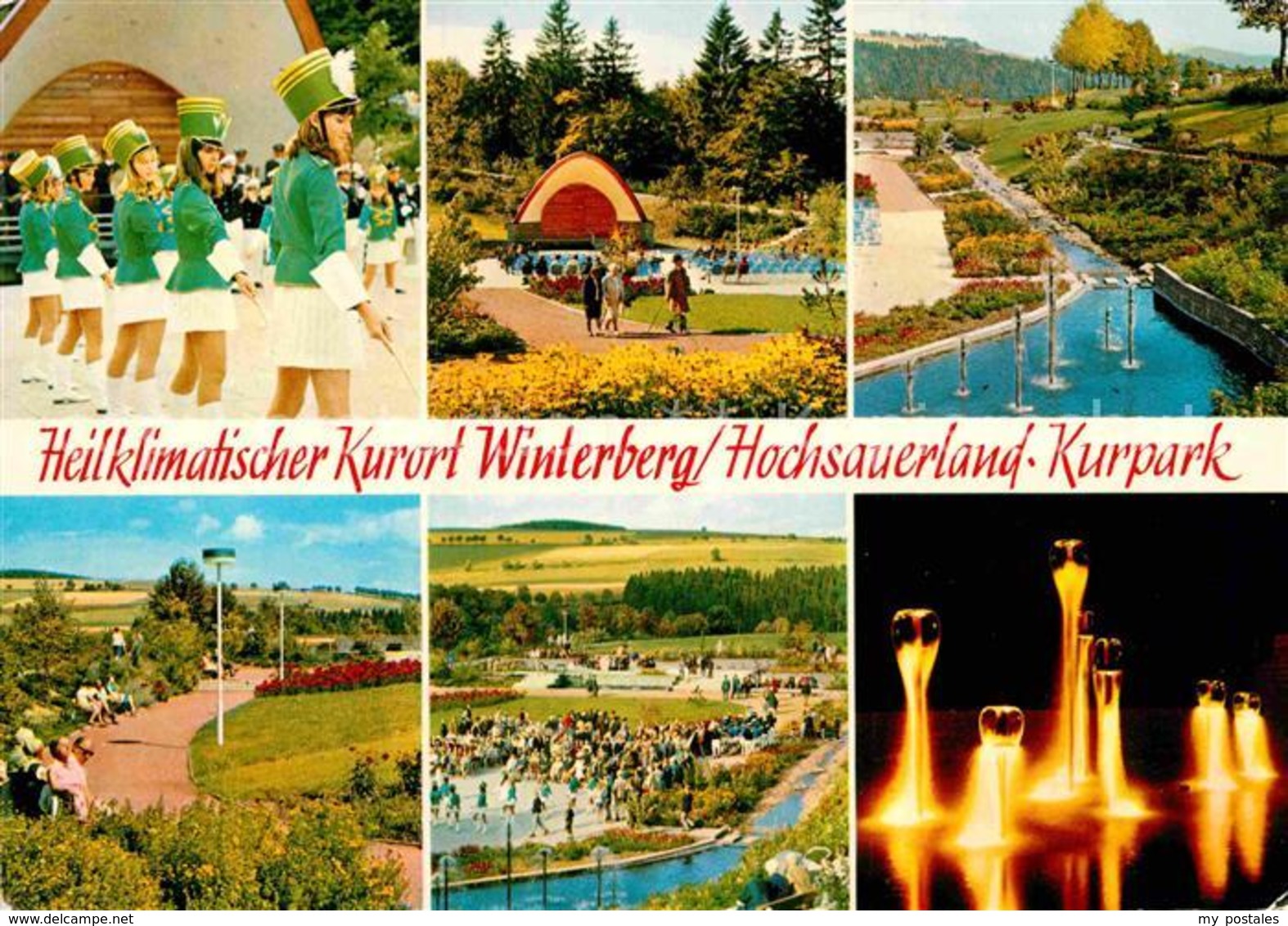 72855523 Winterberg Hochsauerland Kurpark Konzertplatz Brunnen Winterberg - Winterberg