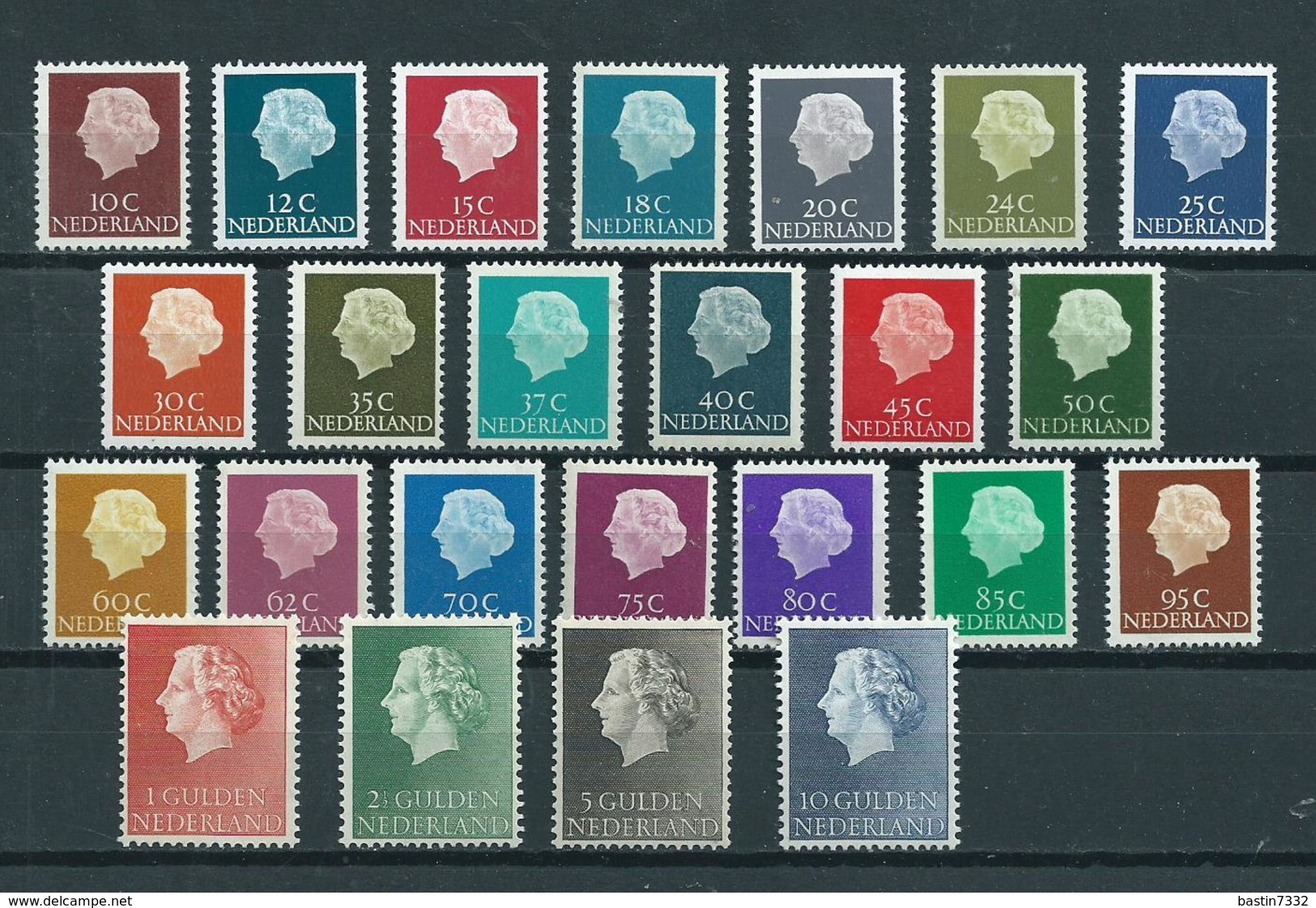 1953/67 Netherlands Complete Set Queen Juliana MNH/Postfris/Neuf Sans Charniere - Ongebruikt