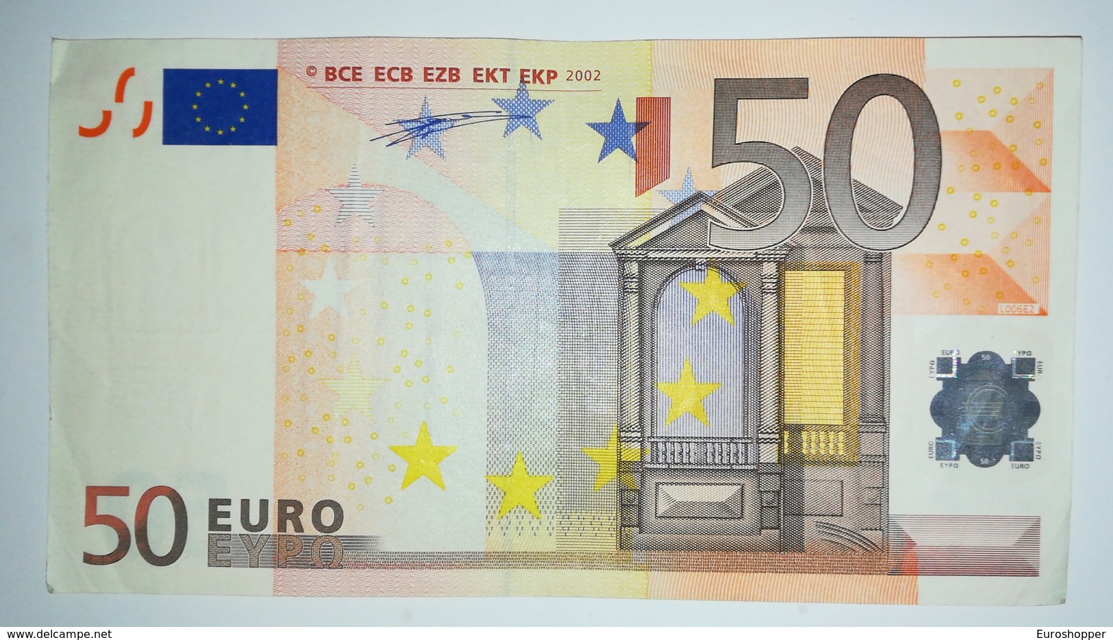 EURO - FRANCE 50 EURO (U) L006 Sign DUISENBERG - 50 Euro