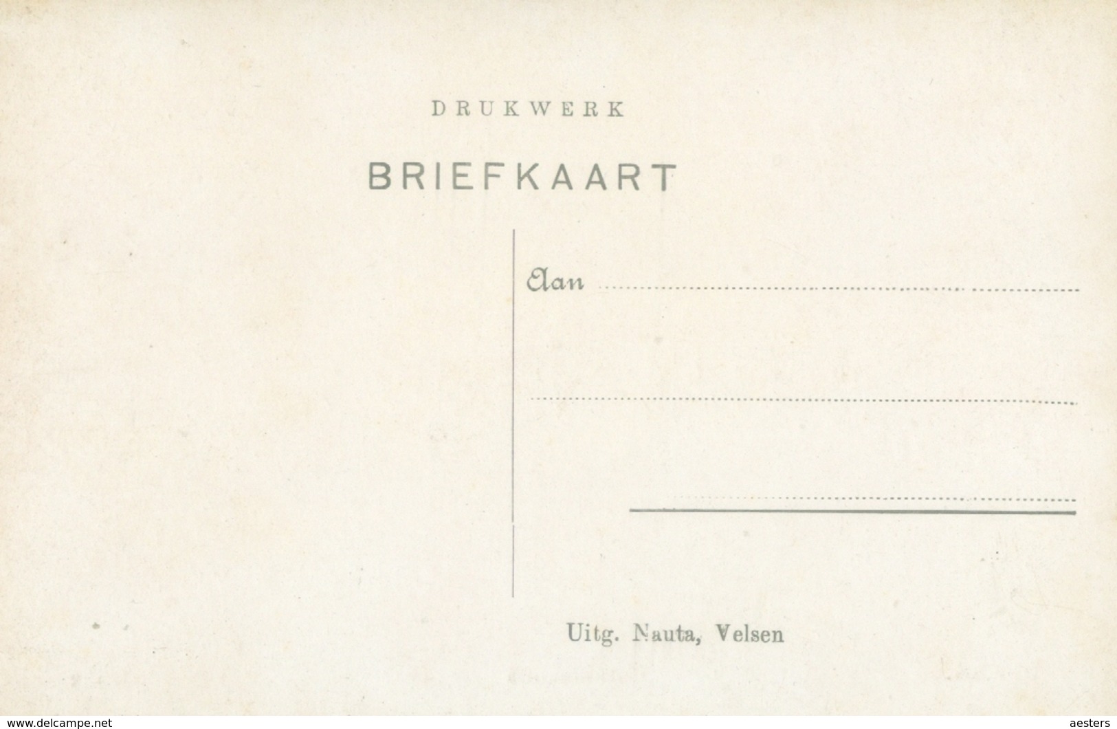 Sneek; Bothniakade - Niet Gelopen. (Nauta - Velsen) - Sneek