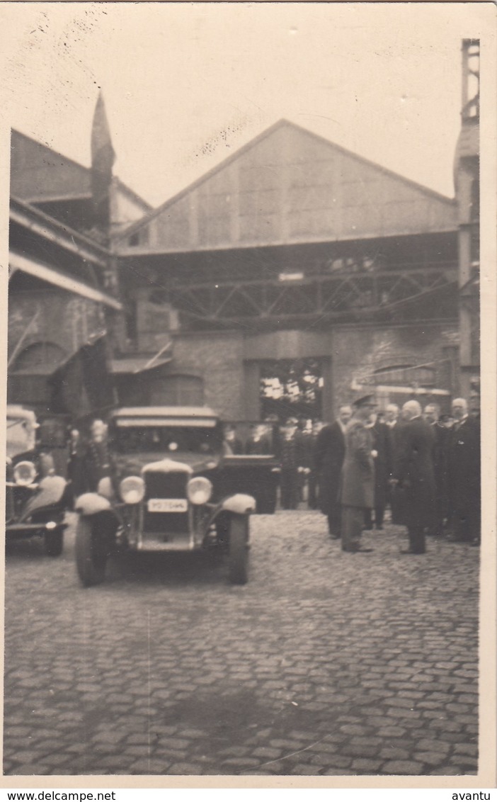 HOBOKEN / ANTWERPEN / BEZOEK VAN KONING ALBERT I 31.03.1930 / AANKOMST VAN DE TREIN - Antwerpen