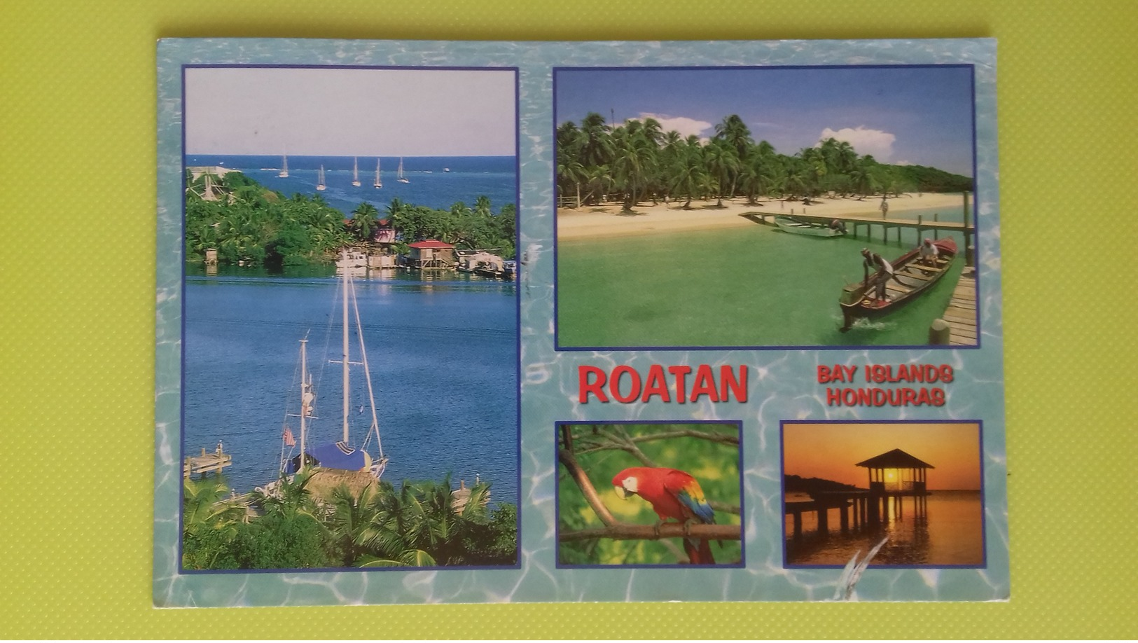 Cartolina HONDURAS - Viaggiata - Postcard - Roatan Bay Islands - Honduras