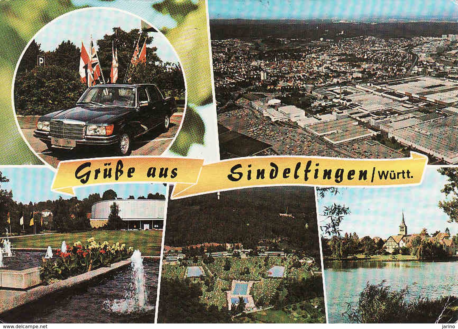 Baden-Wurttemberg > Sindelfingen, Car, Flag, Gebraucht - Sindelfingen