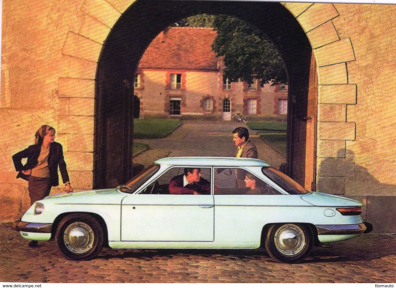 Panhard 24 BT  -  1963  -  CPM - Voitures De Tourisme