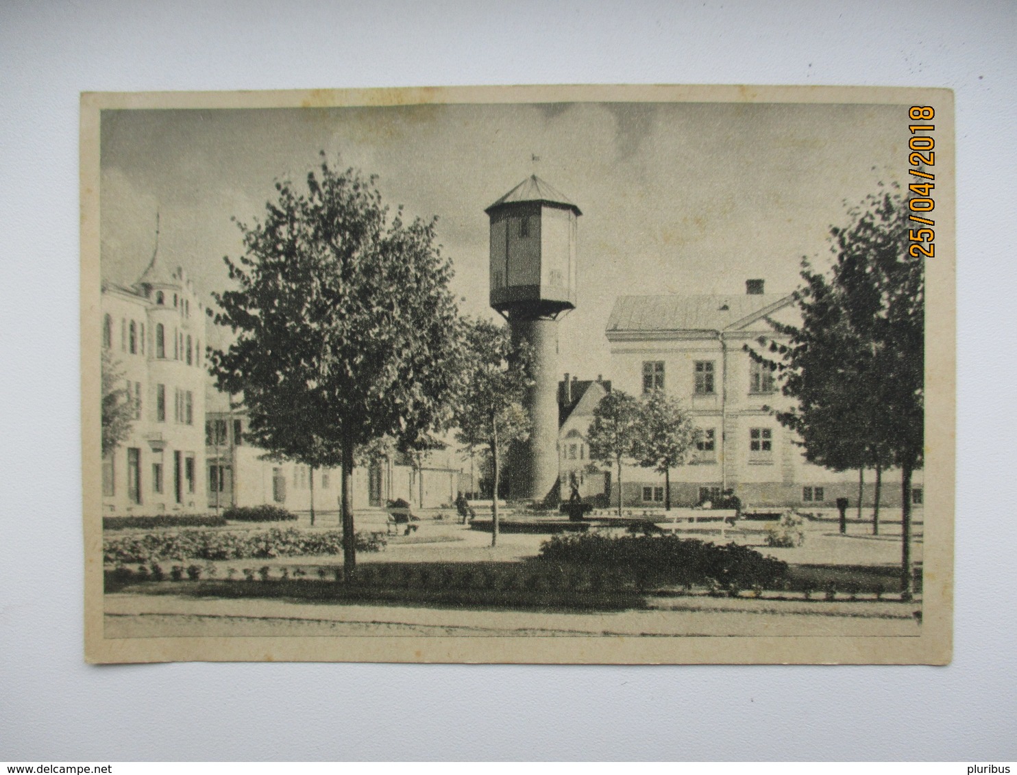 ESTONIA  VILJANDI FELLIN WATER TOWER  , OLD POSTCARD   , O - Châteaux D'eau & éoliennes