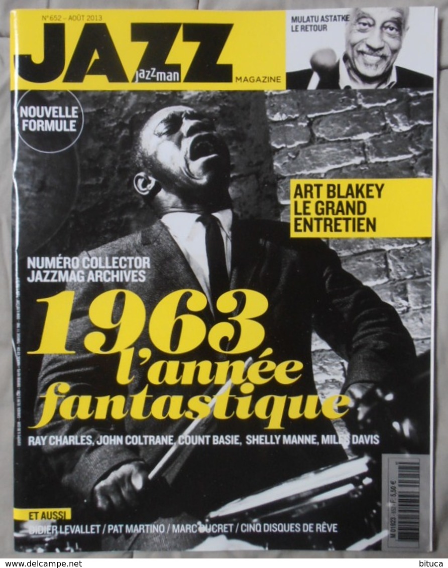 JAZZ MAGAZINE N° 652 ART BLAKEY PAT MARTINO MARC DUCRET DIDIER LEVALLET TRèS RARE & BON ETAT - Musique