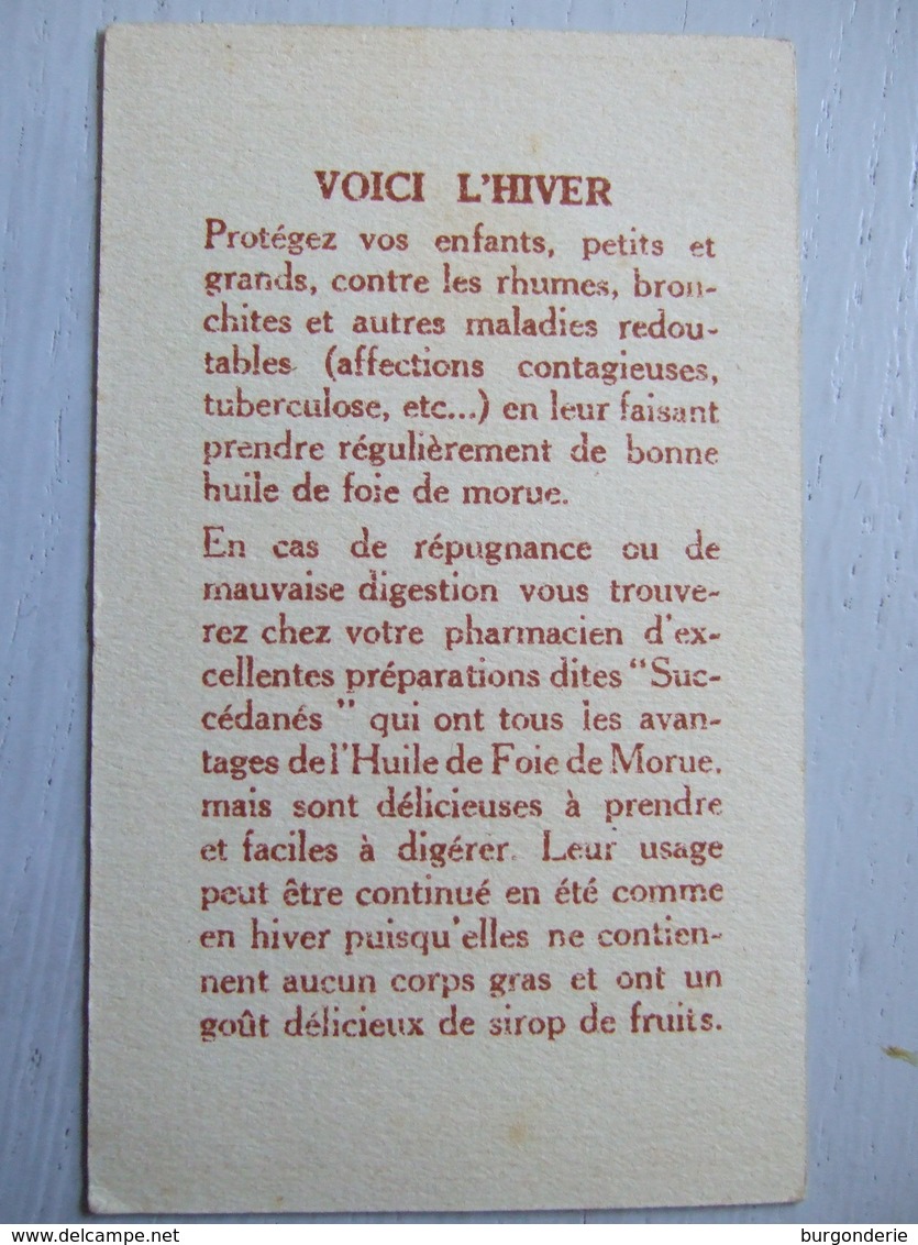 JOLIE CHROMO (PUBLICITE HUILE DE FOIE DE MORUE) / GEOGRAPHIE UNIVERSELLE / LA HAUTE LOIRE - Autres & Non Classés