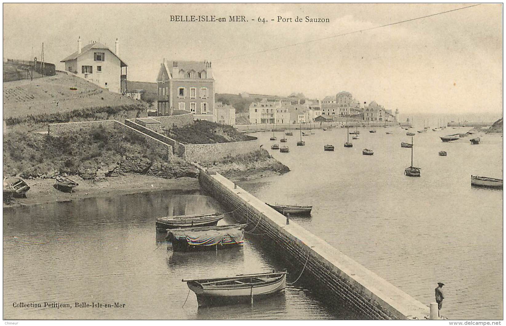 BELLE ILE EN MER PORT DE SAUZON - Belle Ile En Mer