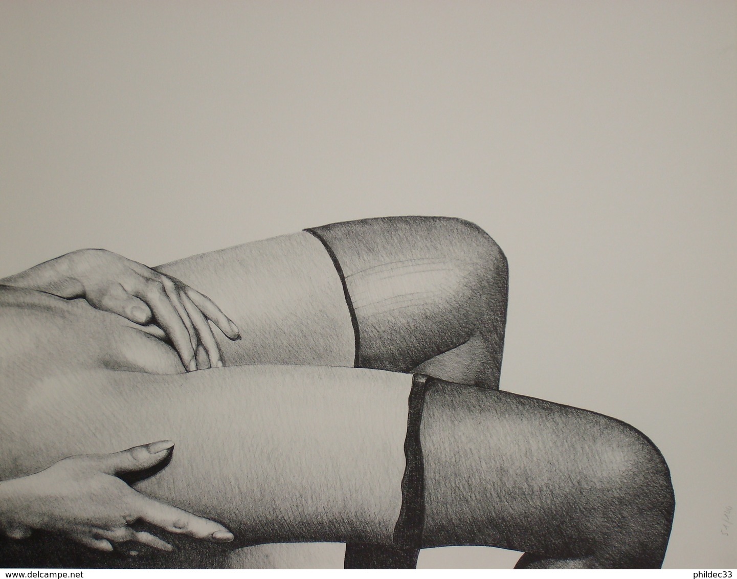 12 LITHOGRAPHIES Originales " EMMANUELLE " de 1980