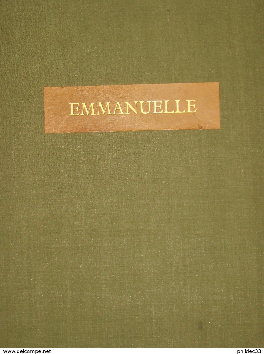 12 LITHOGRAPHIES Originales " EMMANUELLE " de 1980