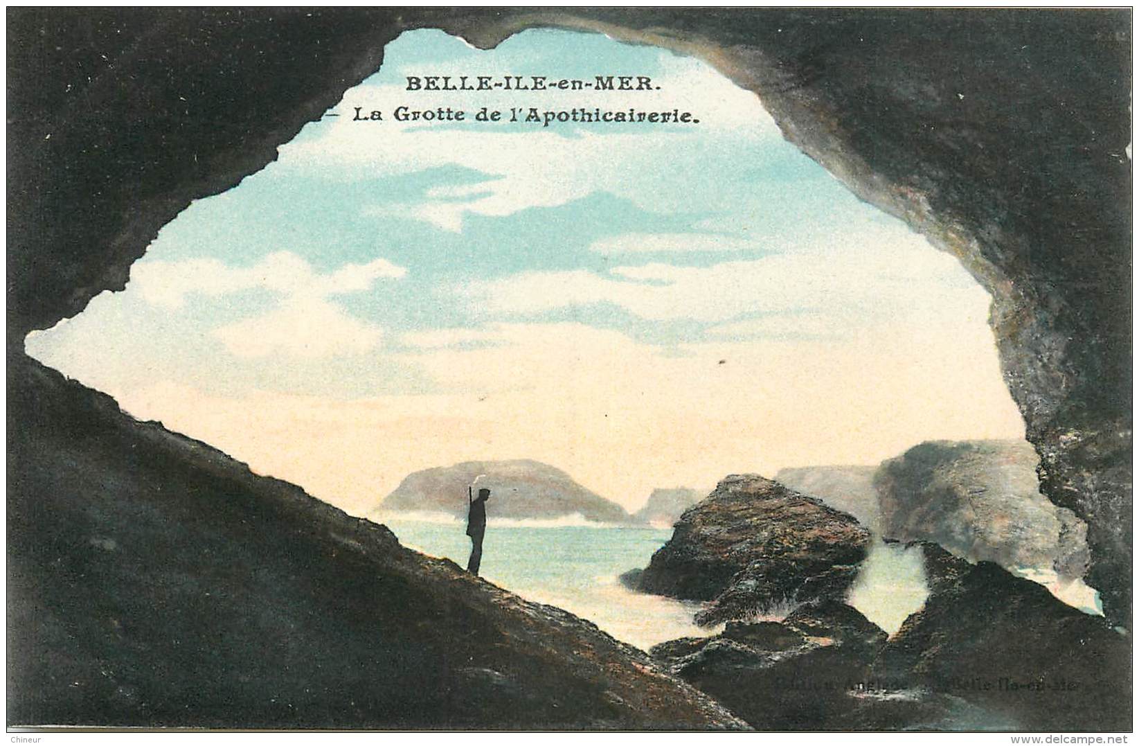 BELLE ILE EN MER LA GROTTE DE L'APOTHICAIRERIE - Belle Ile En Mer